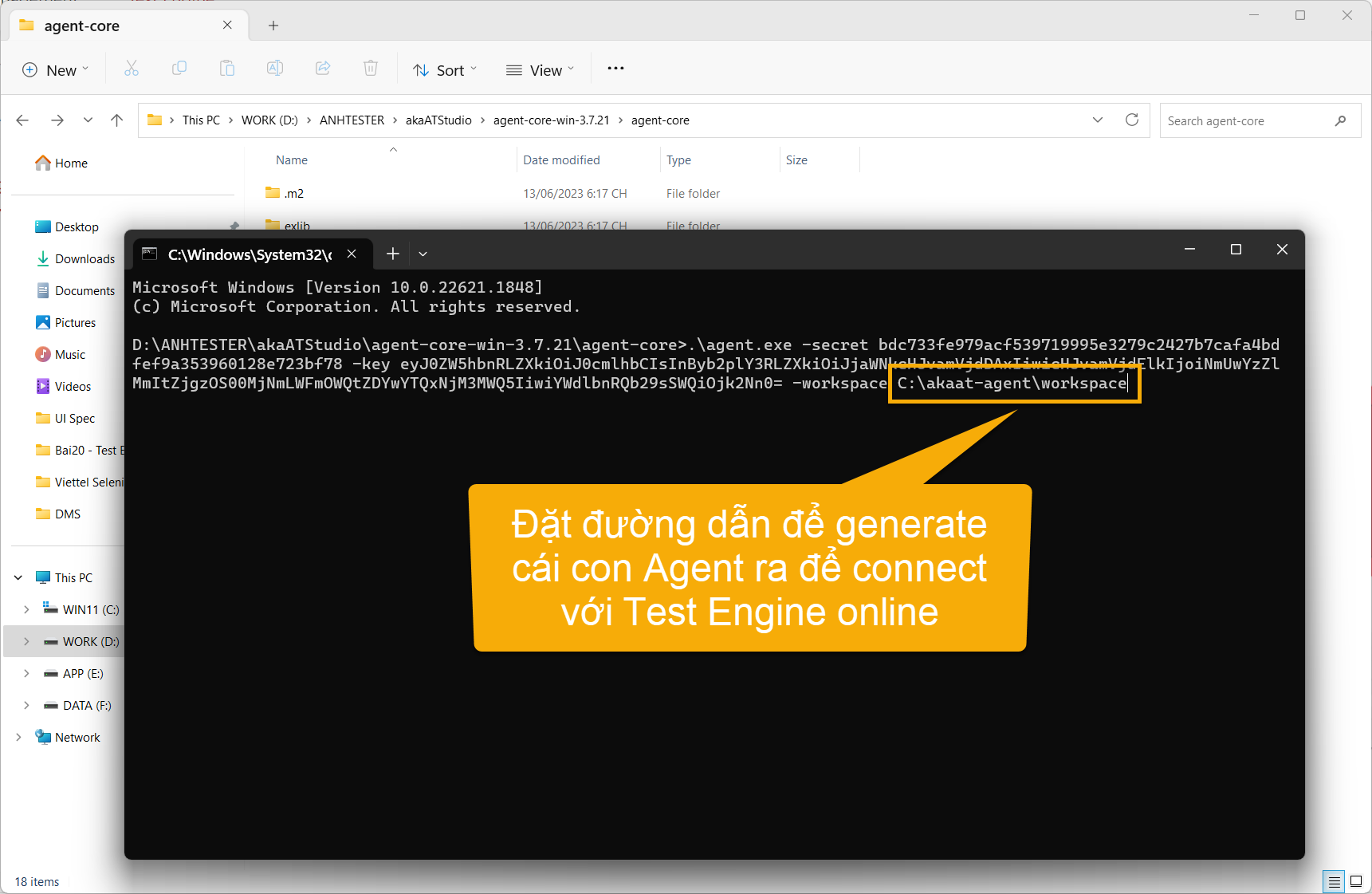 ✅ Cách cài đặt Agent trên máy tính local