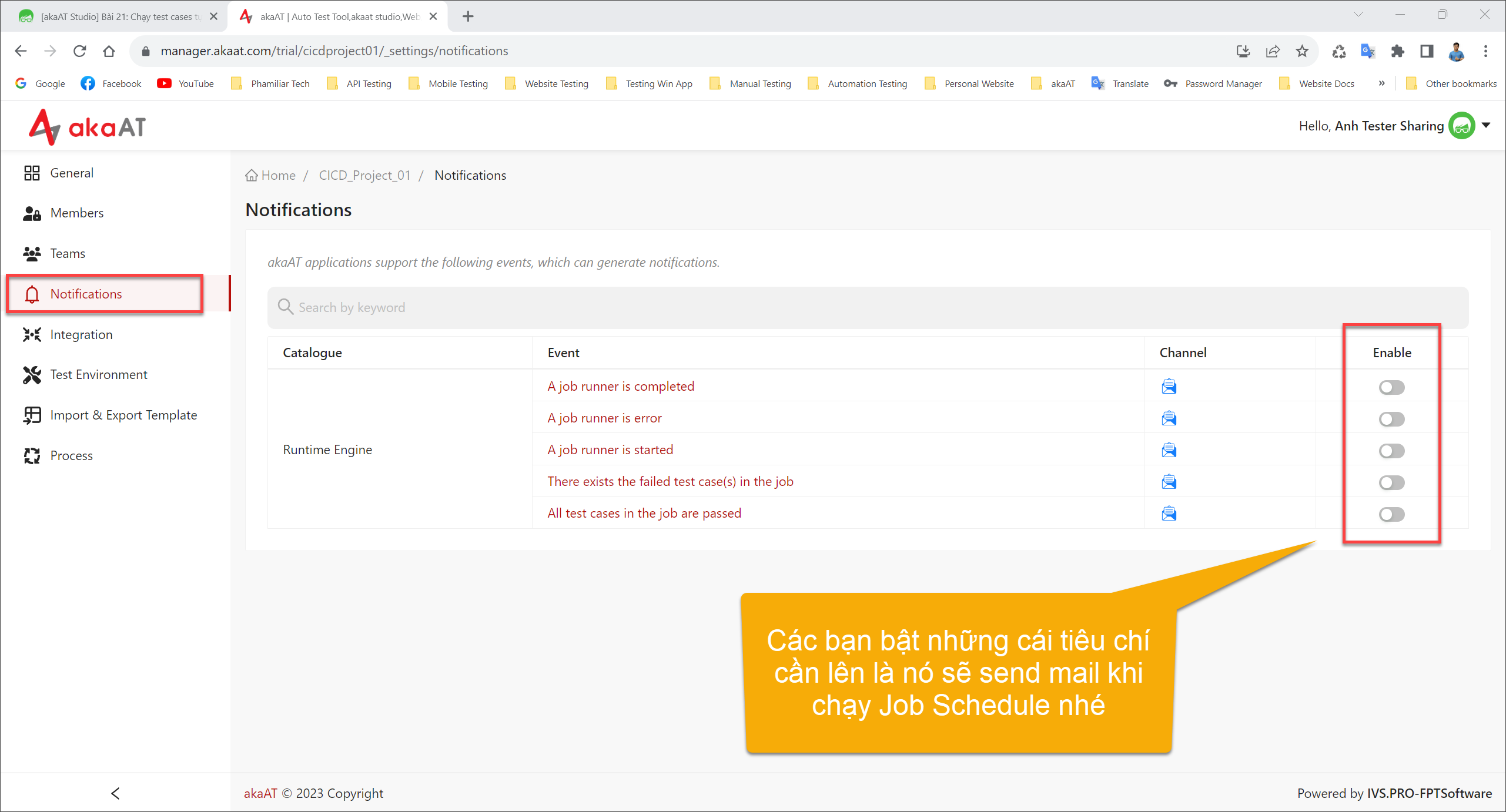 [akaAT Studio] Bài 21: Chạy test cases tự động theo Job Schedule với Test Engine | Anh Tester