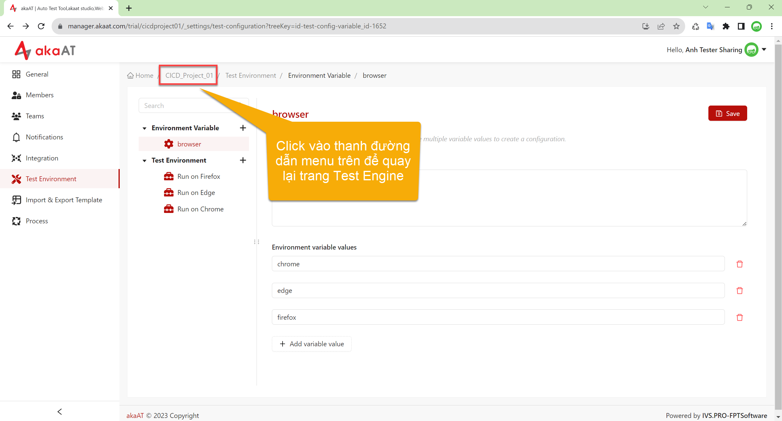 Cách tạo Job schedule để chạy test cases tự động trên Test Engine