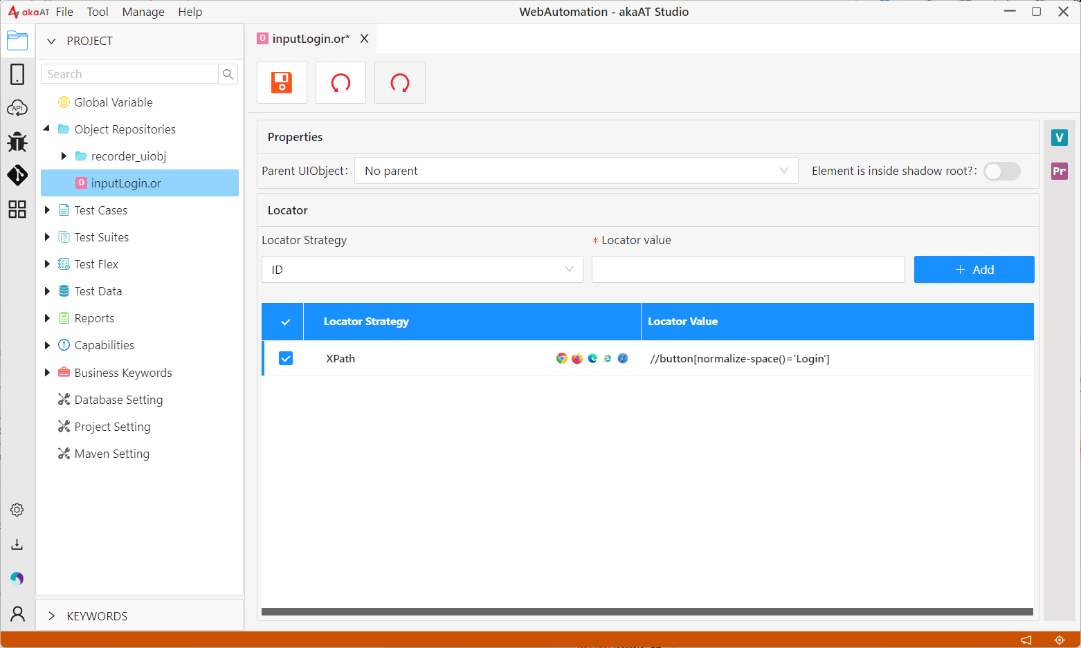 [akaAT Studio] Bài 3: Cấu trúc Object Repository trong akaAT Studio | Anh Tester