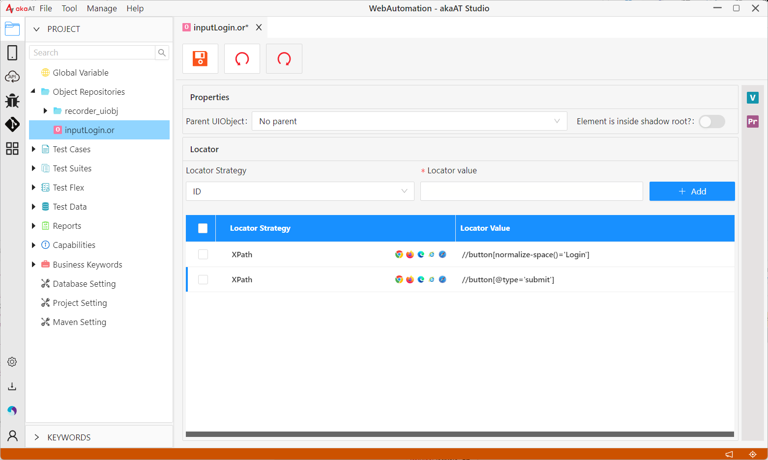 [akaAT Studio] Bài 3: Cấu trúc Object Repository trong akaAT Studio | Anh Tester