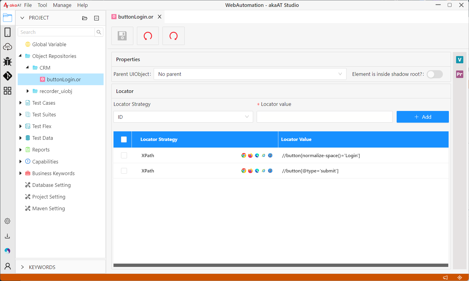 [akaAT Studio] Bài 3: Cấu trúc Object Repository trong akaAT Studio | Anh Tester