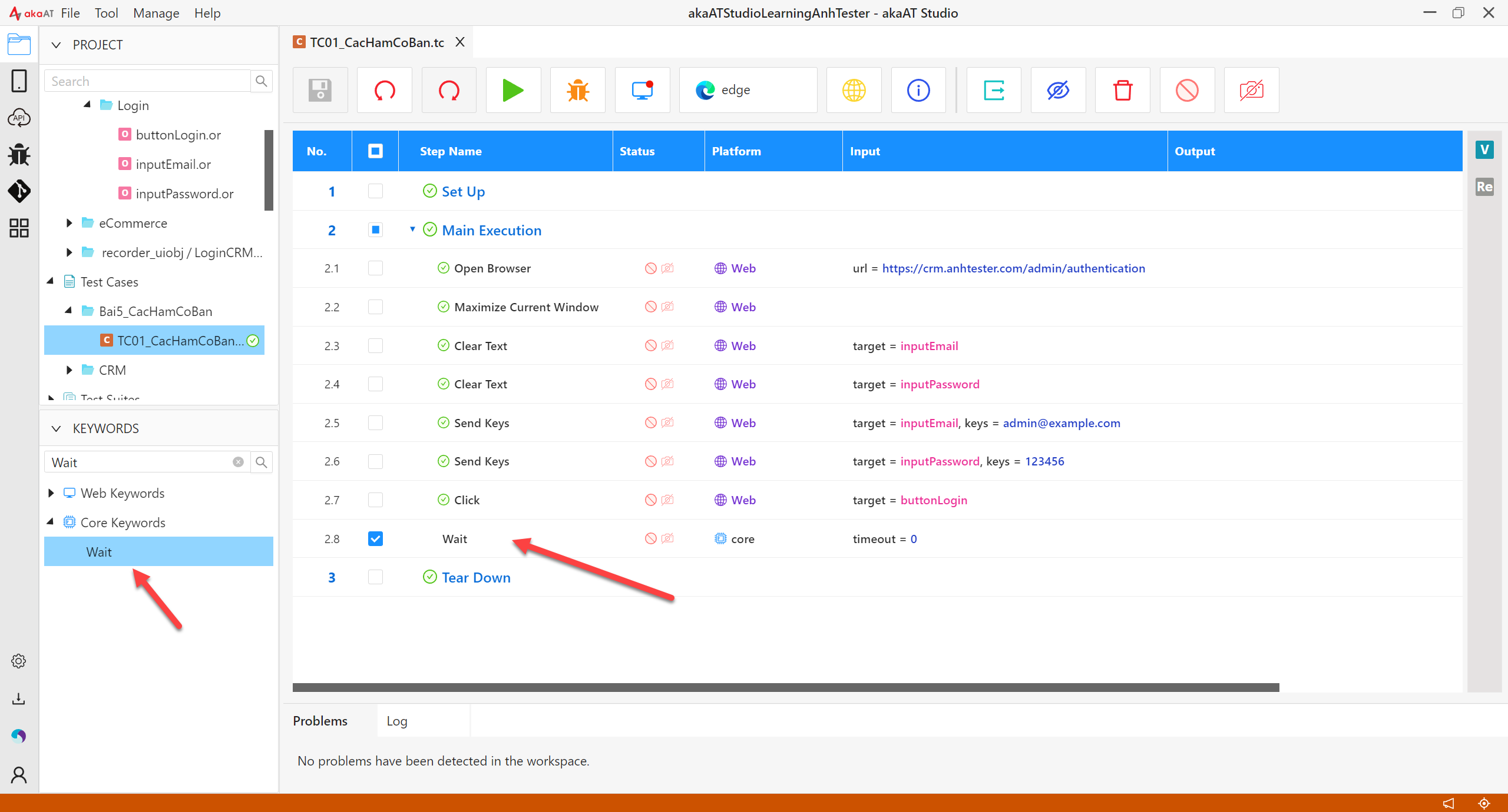 [akaAT Studio] Bài 5: Sử dụng các hàm xử lý cơ bản với website trong akaAT Studio | Anh Tester