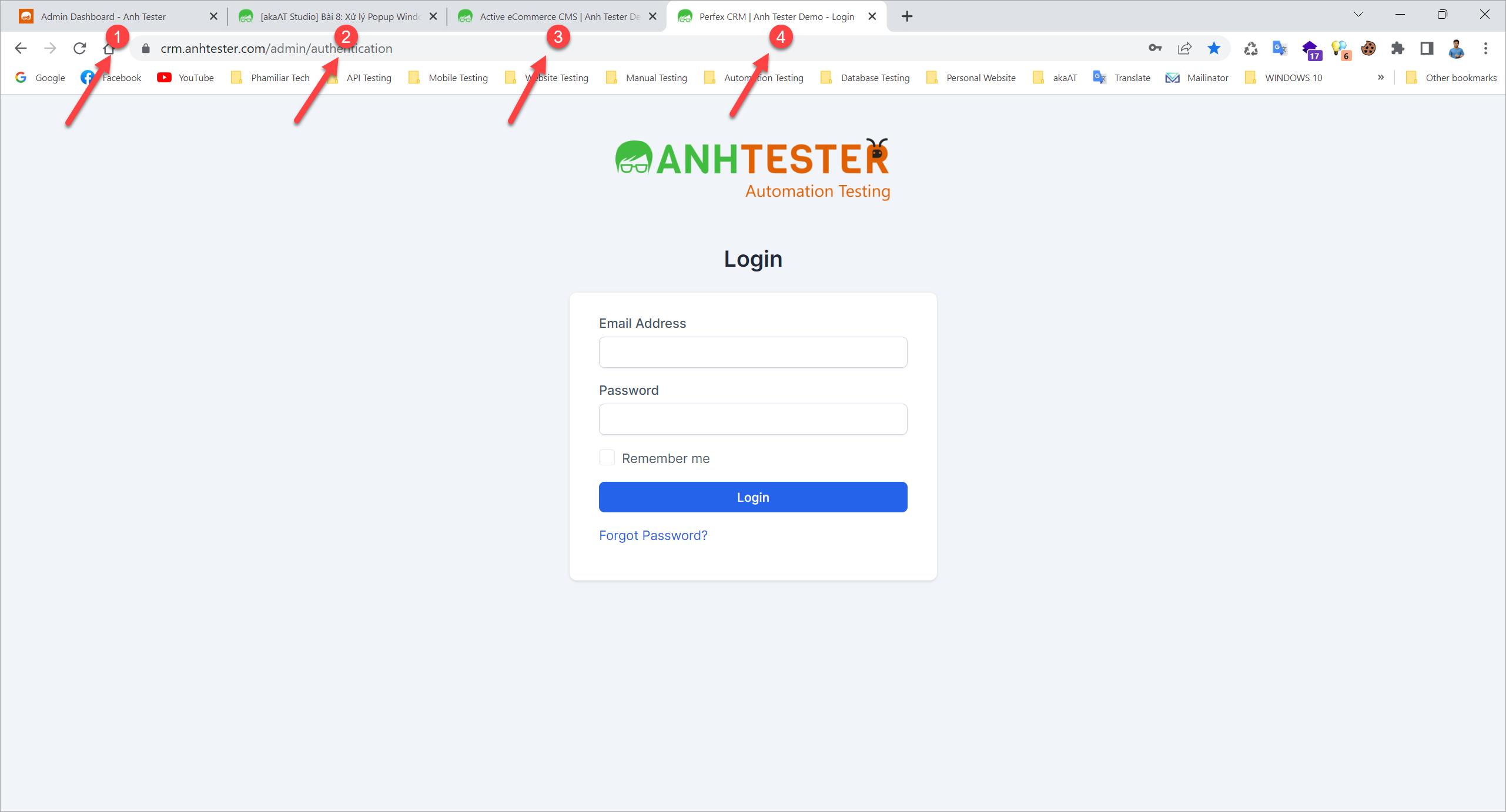 [akaAT Studio] Bài 8: Xử lý Popup Window và Tab trên website trong akaAT Studio | Anh Tester