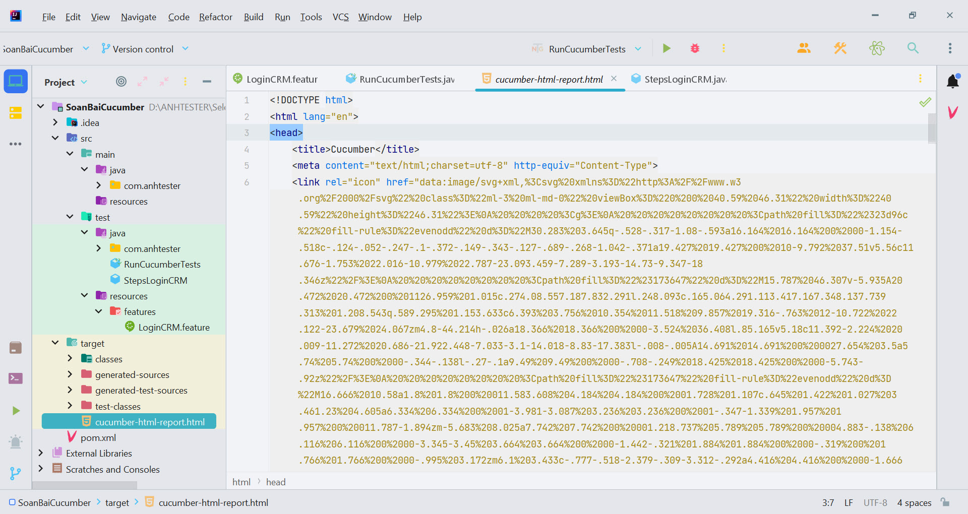 [Cucumber TestNG] Bài 3: Cài đặt Cucumber Framework với Maven project trên IntelliJ IDEA | Anh Tester