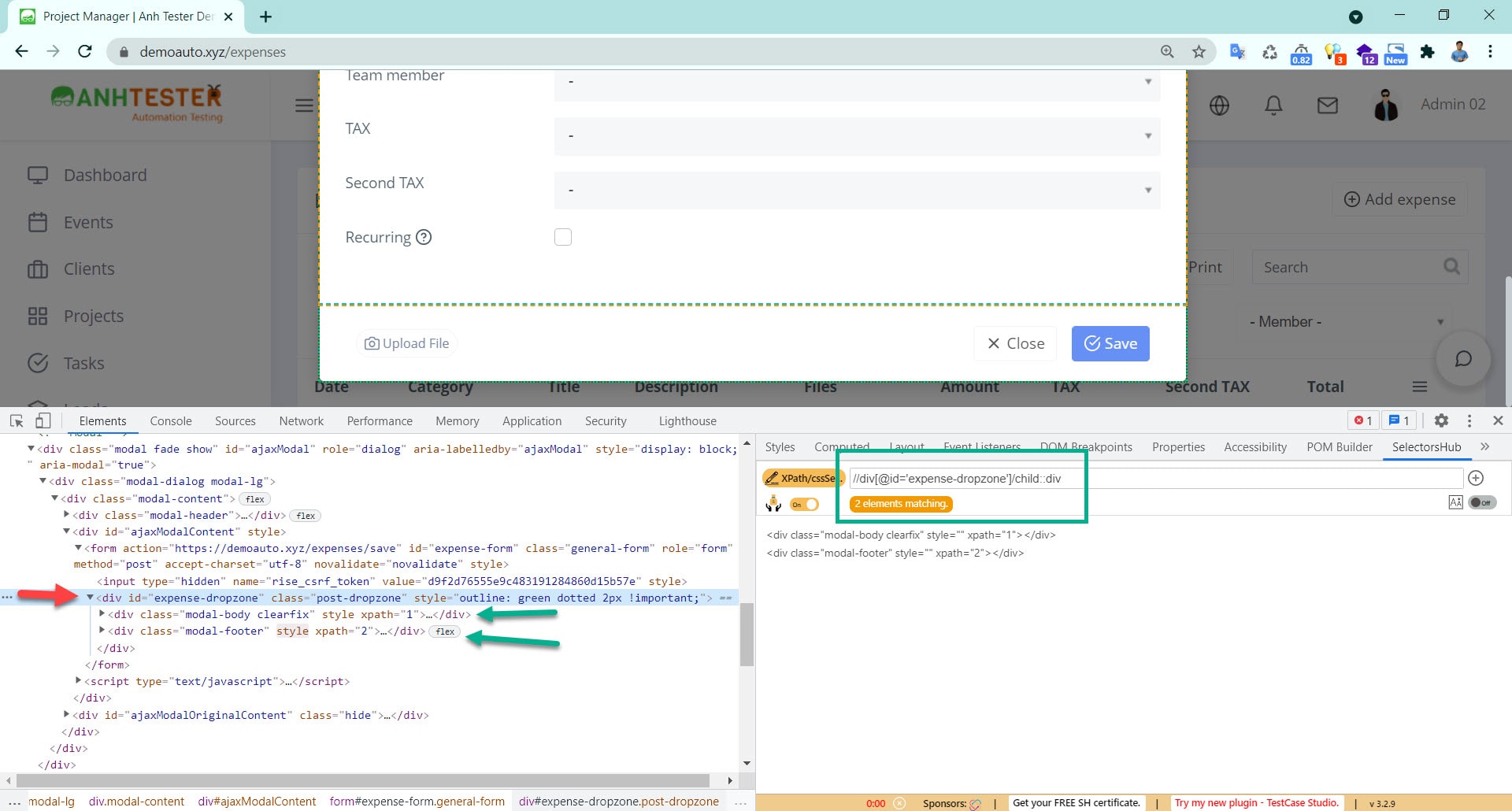 [Selenium Java] Bài 5: Cách xác định Locators của Element trên website | Anh Tester