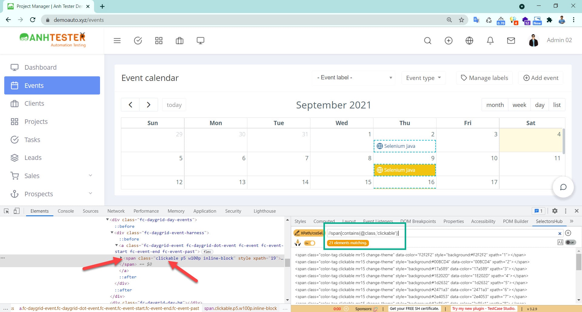 [Katalon Studio] Bài 2: Cách xác định Locators của Element trên website | Anh Tester