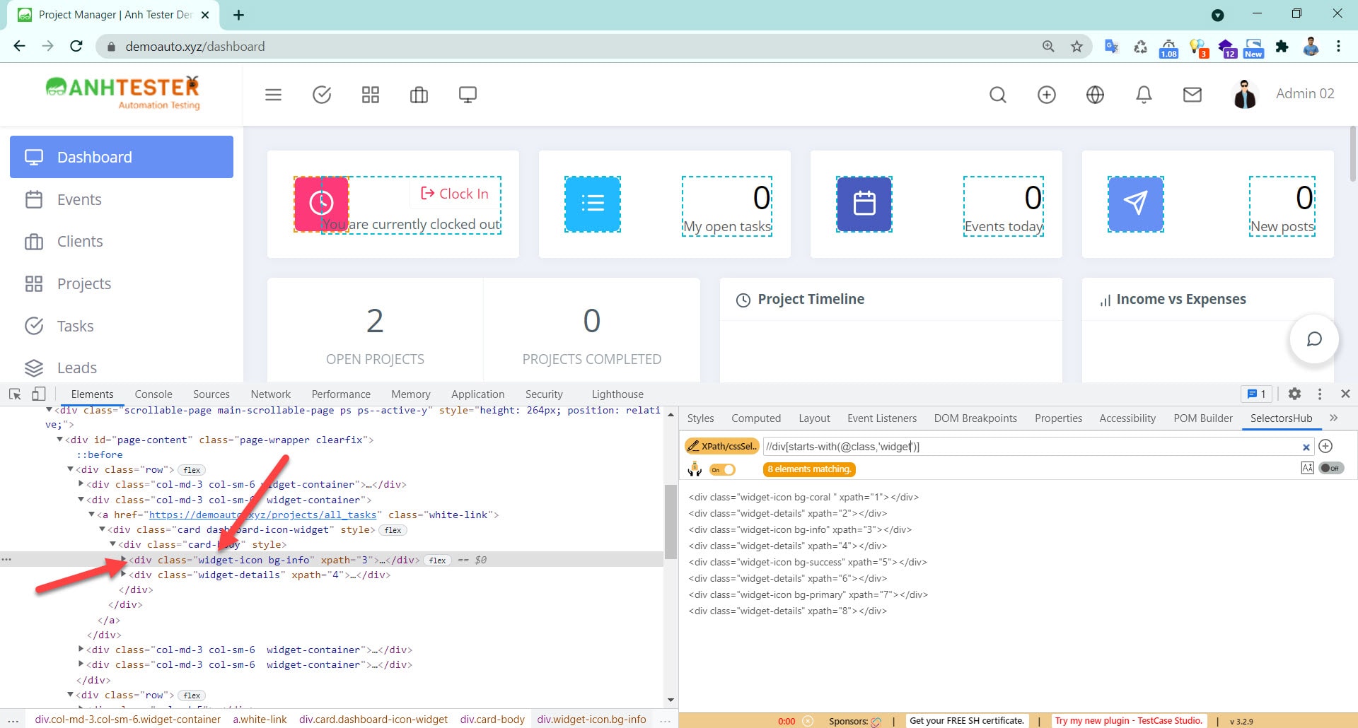 [Selenium Java] Bài 5: Cách xác định Locators của Element trên website | Anh Tester