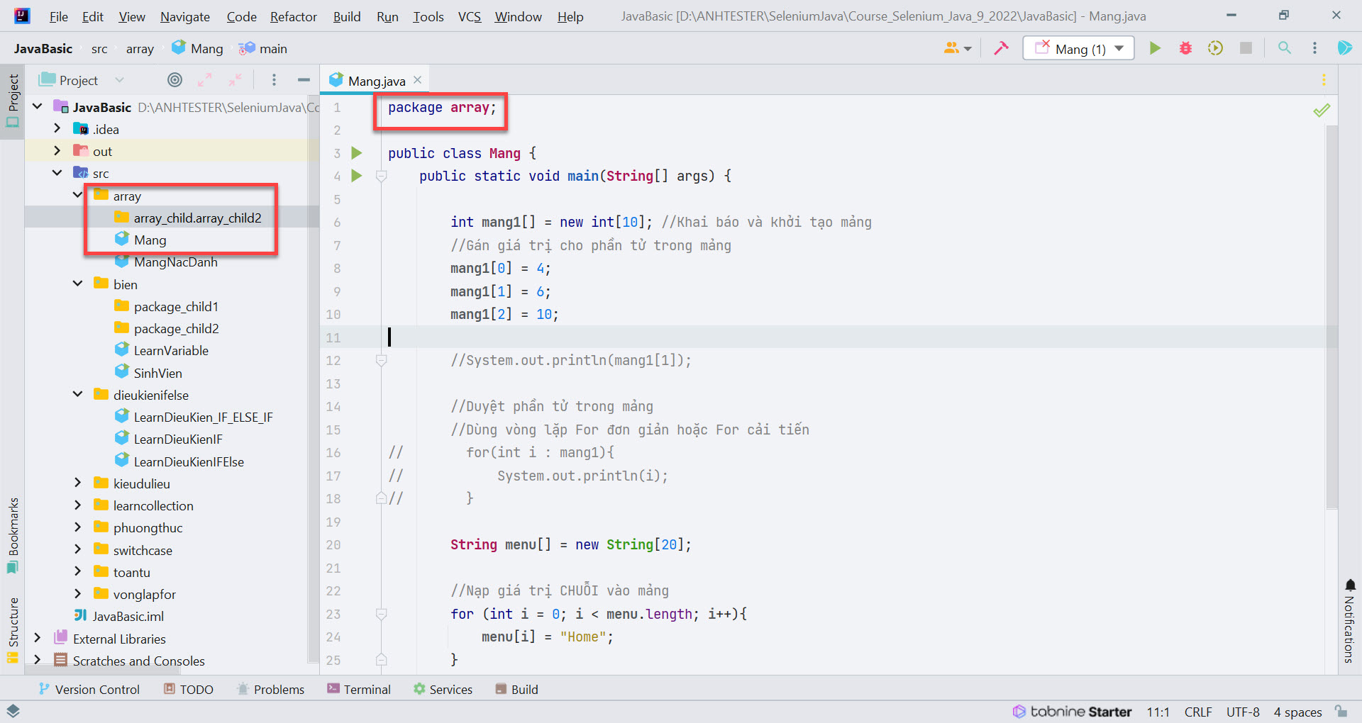 [Selenium Java] Bài 2: Java OOP | Anh Tester