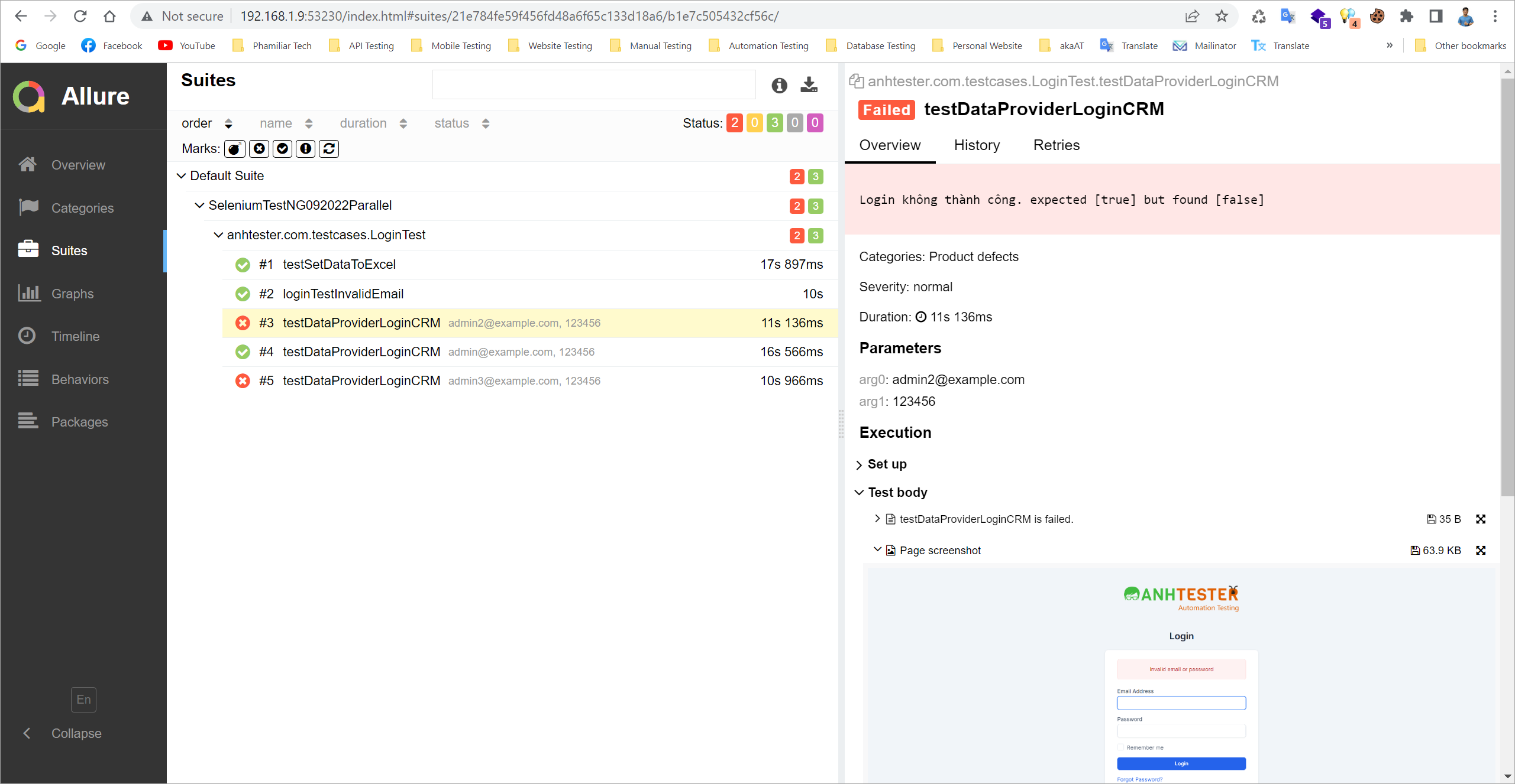 [Selenium Java] Bài 33: Cài đặt và sử dụng Extent Report Allure Report | Anh Tester