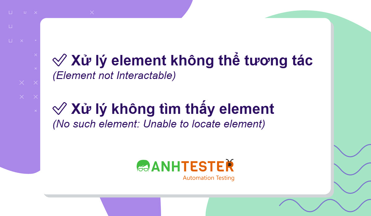 Element not Interactable and No such element (Unable to locate element)