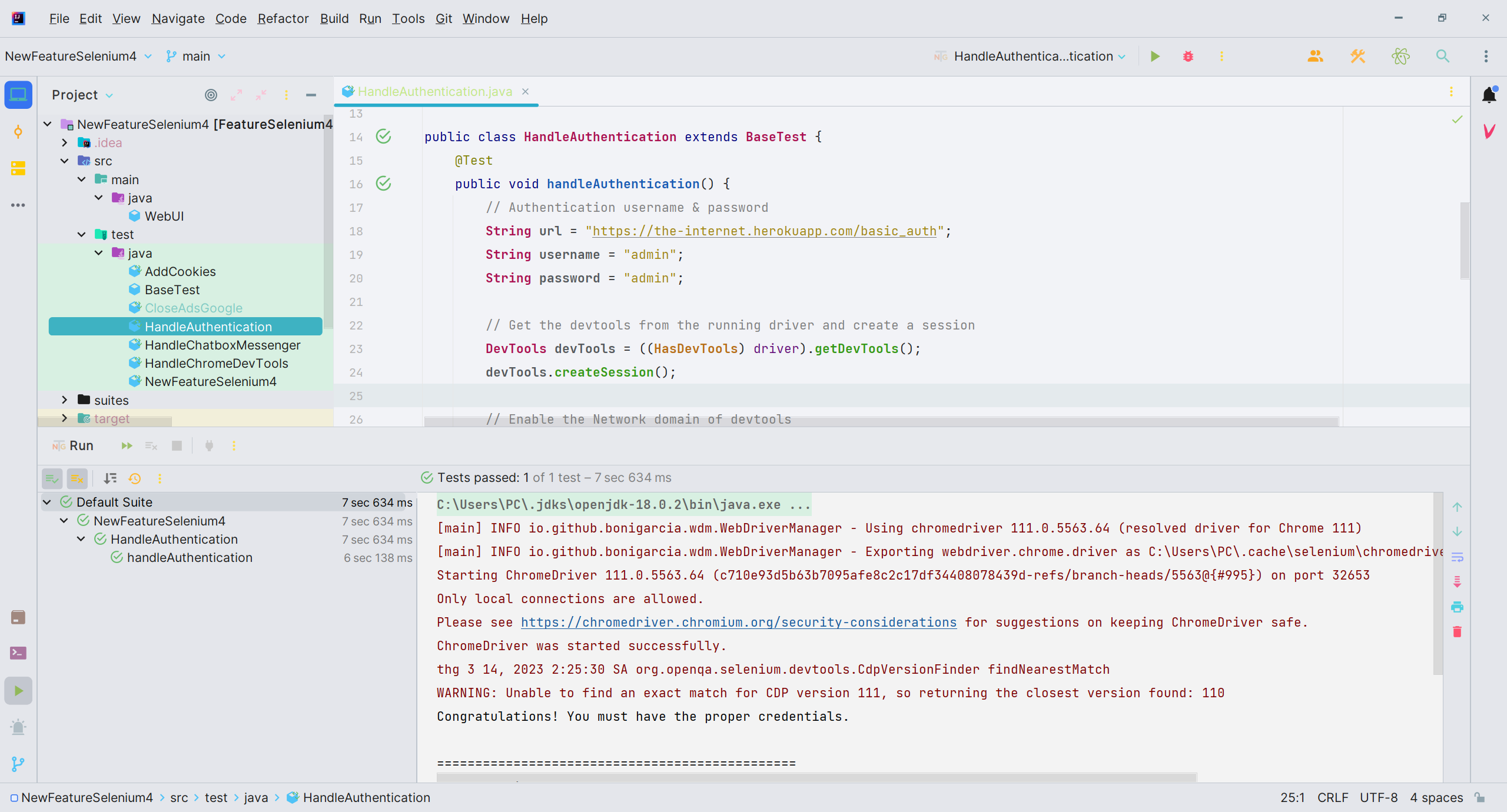 Handle Authentication with Selenium 4 | Anh Tester