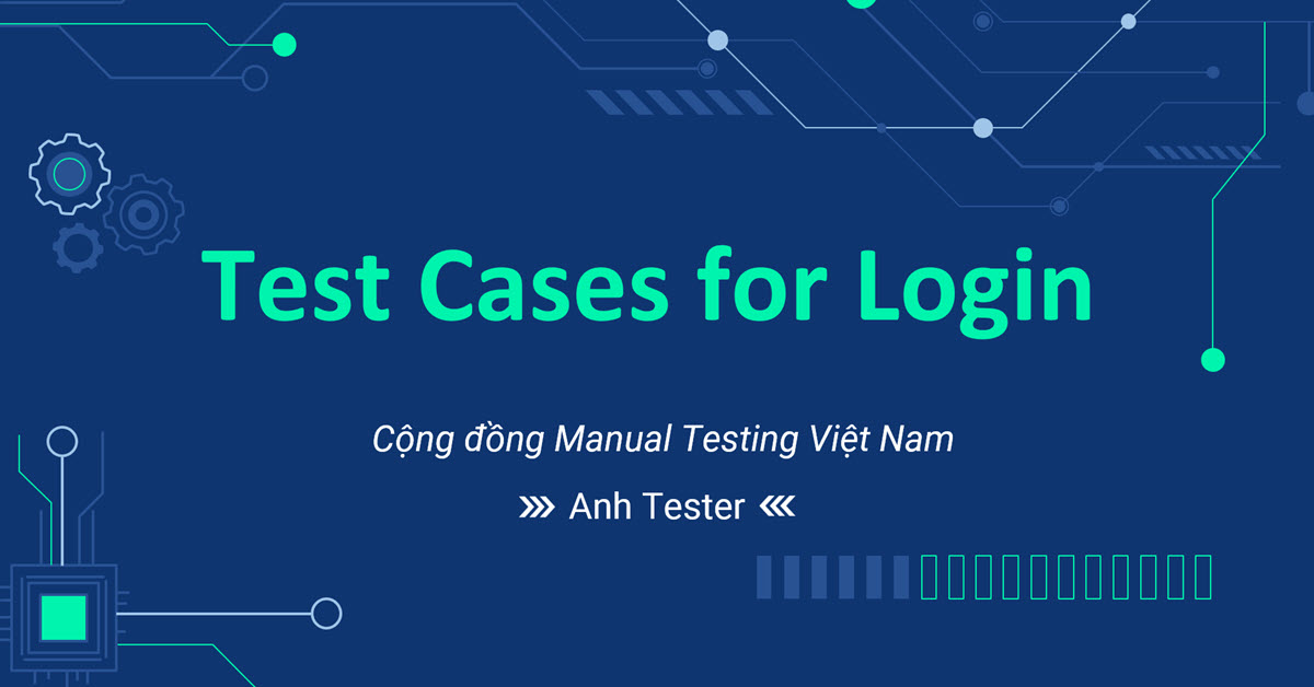 Test Cases for Login and Login Page